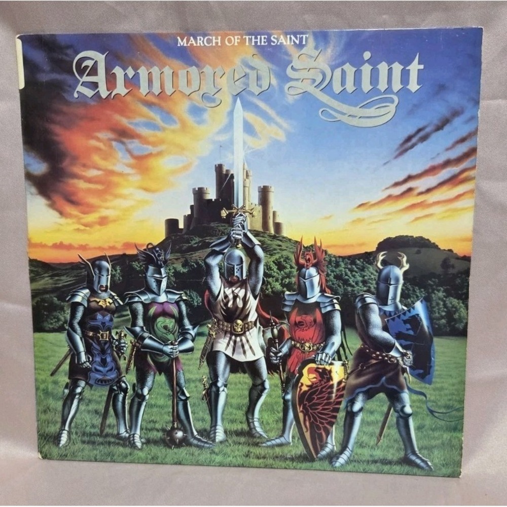 ARMORED SAINT " MARCH OF THE SAINT" LP